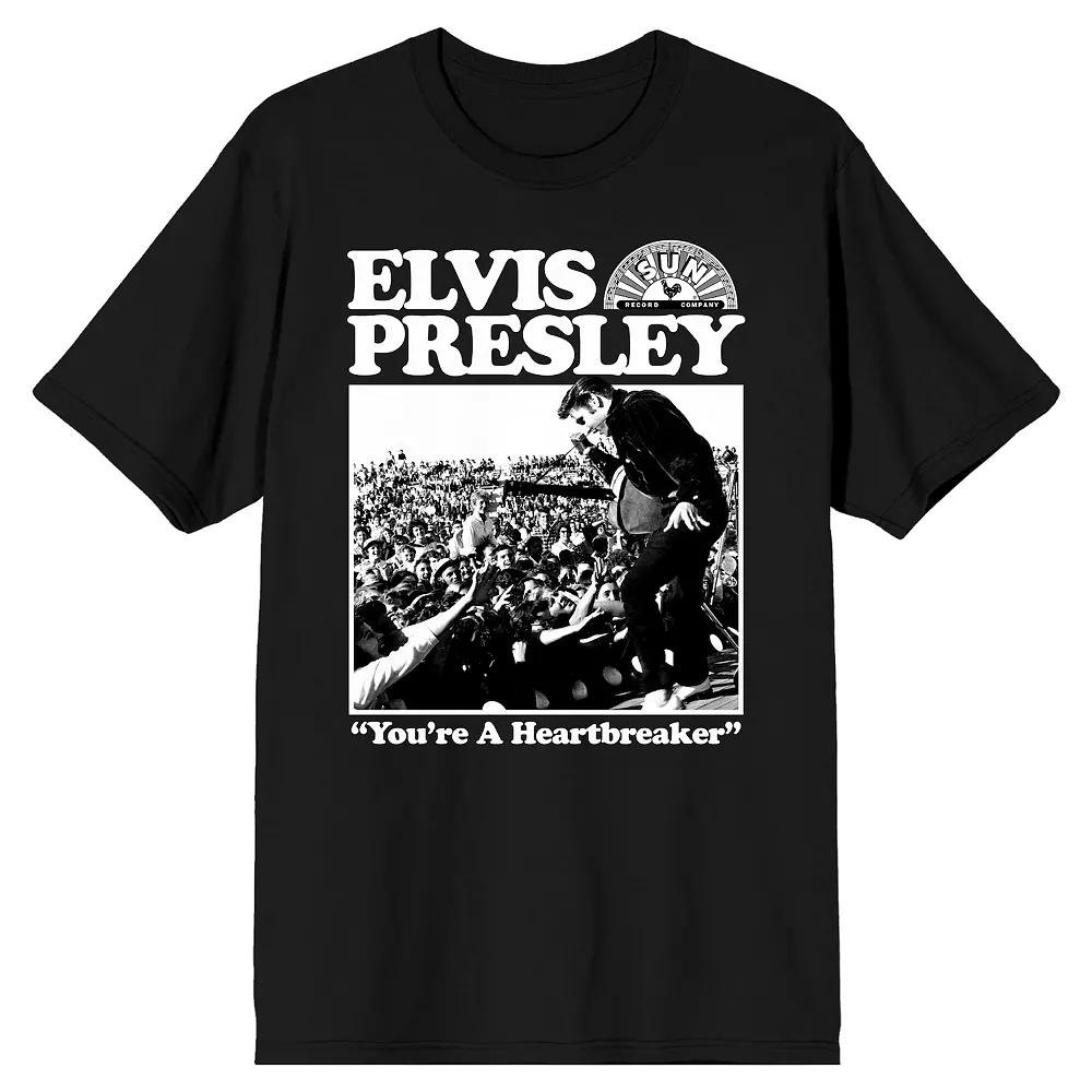 Men's Sun Records Elvis Presley Graphic Tee,  Product Image