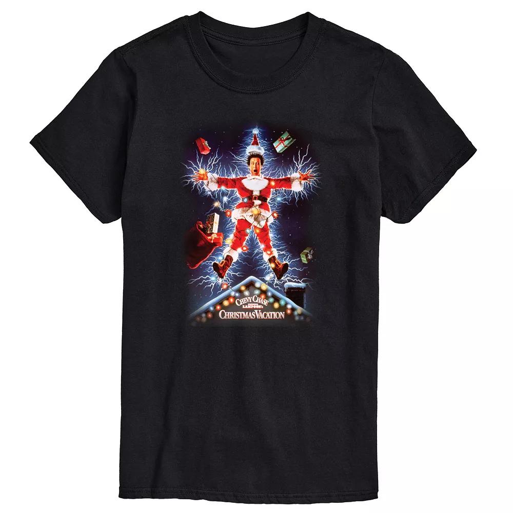 Men's National Lampoon's Christmas Vacation Electric Santa Graphic Tee,  Product Image