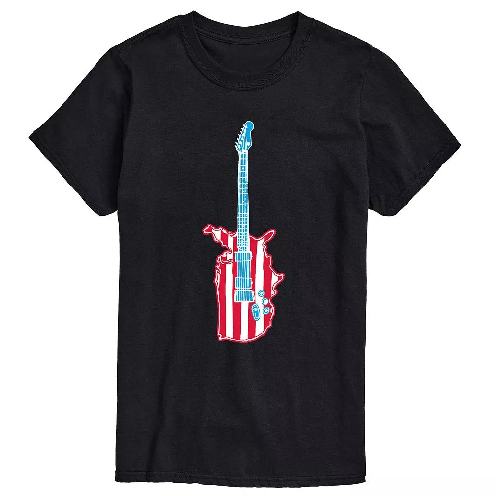Men's USA Guitar Tee,  Product Image