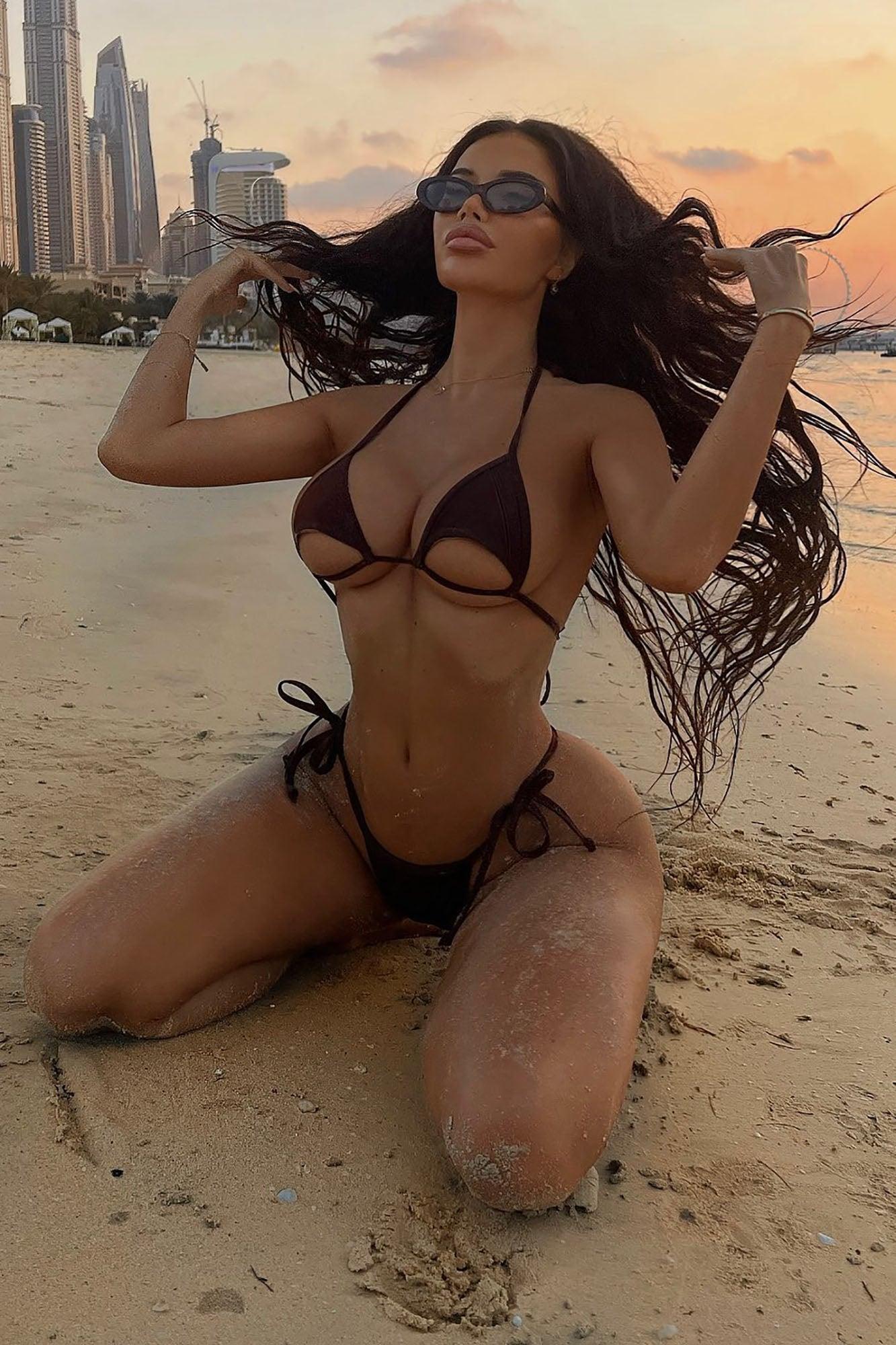 Cabo Confessions 2 Piece Bikini - Chocolate Product Image