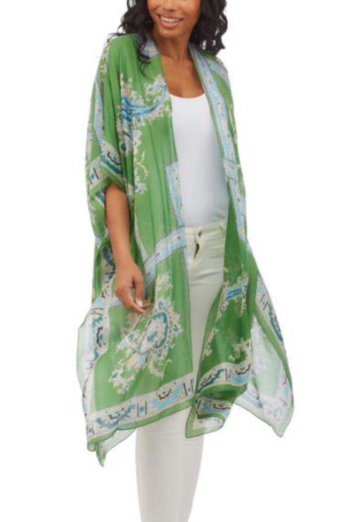 Viscose/Modal Long Kimono Product Image