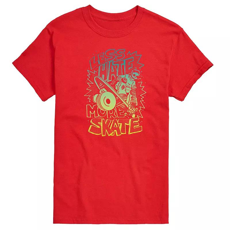 Men's Less Hate More Skate Graphic Tee,  Product Image