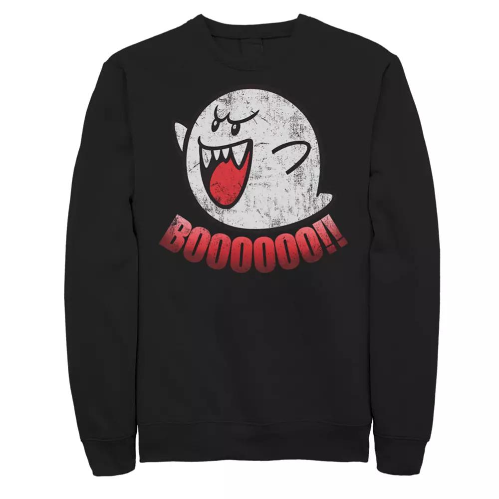 Men's Nintendo Super Mario Boo Fleece,  Product Image