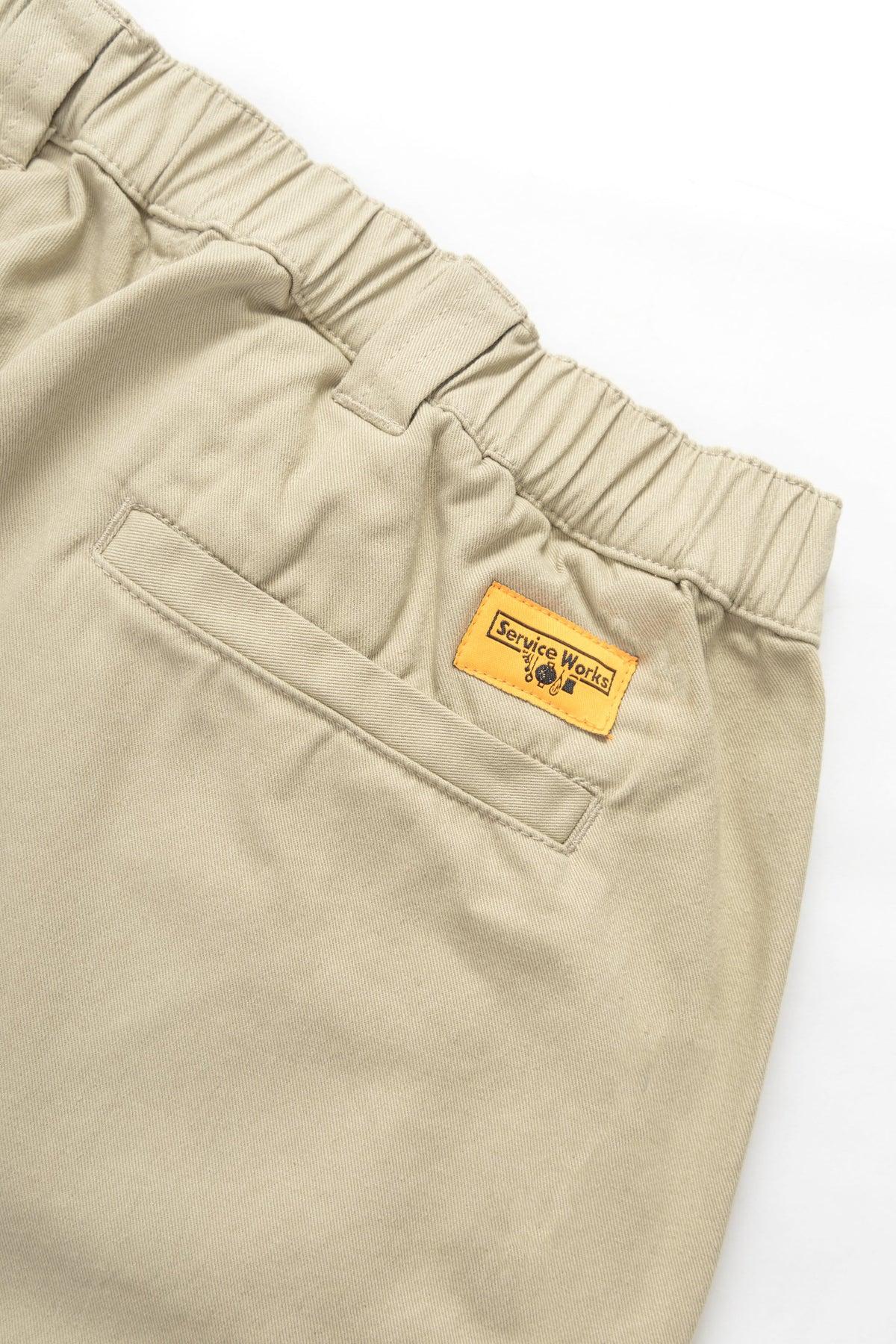 Service Works - Drill Waiters Pant - Khaki Product Image