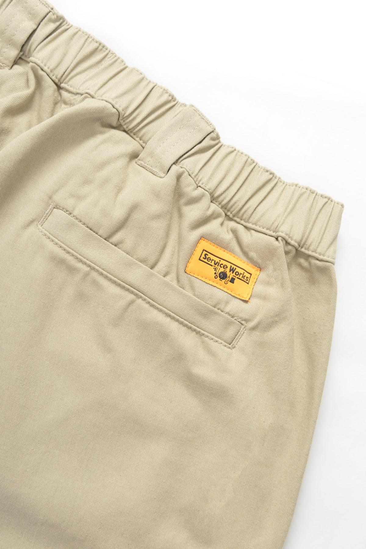 Drill Waiters Pant - Khaki Product Image