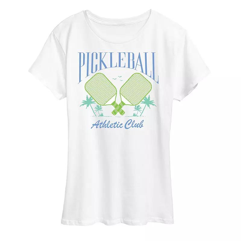 Plus Pickleball Athletic Club Graphic Tee, Women's,  Product Image