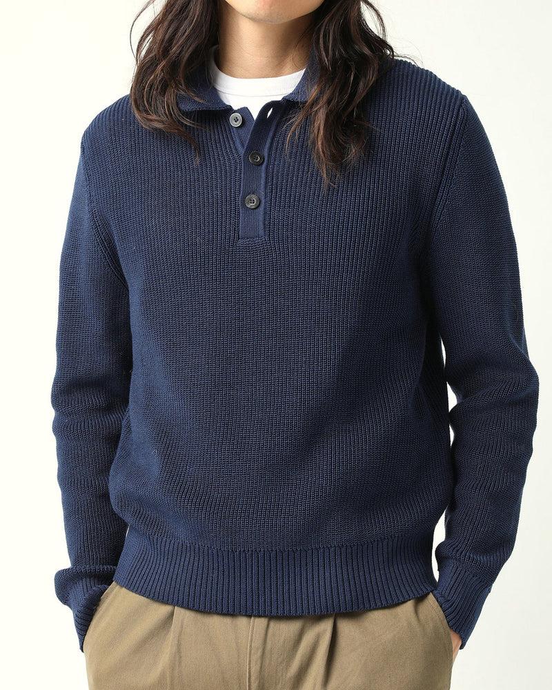 LS Slouchy Polo - Purple Product Image