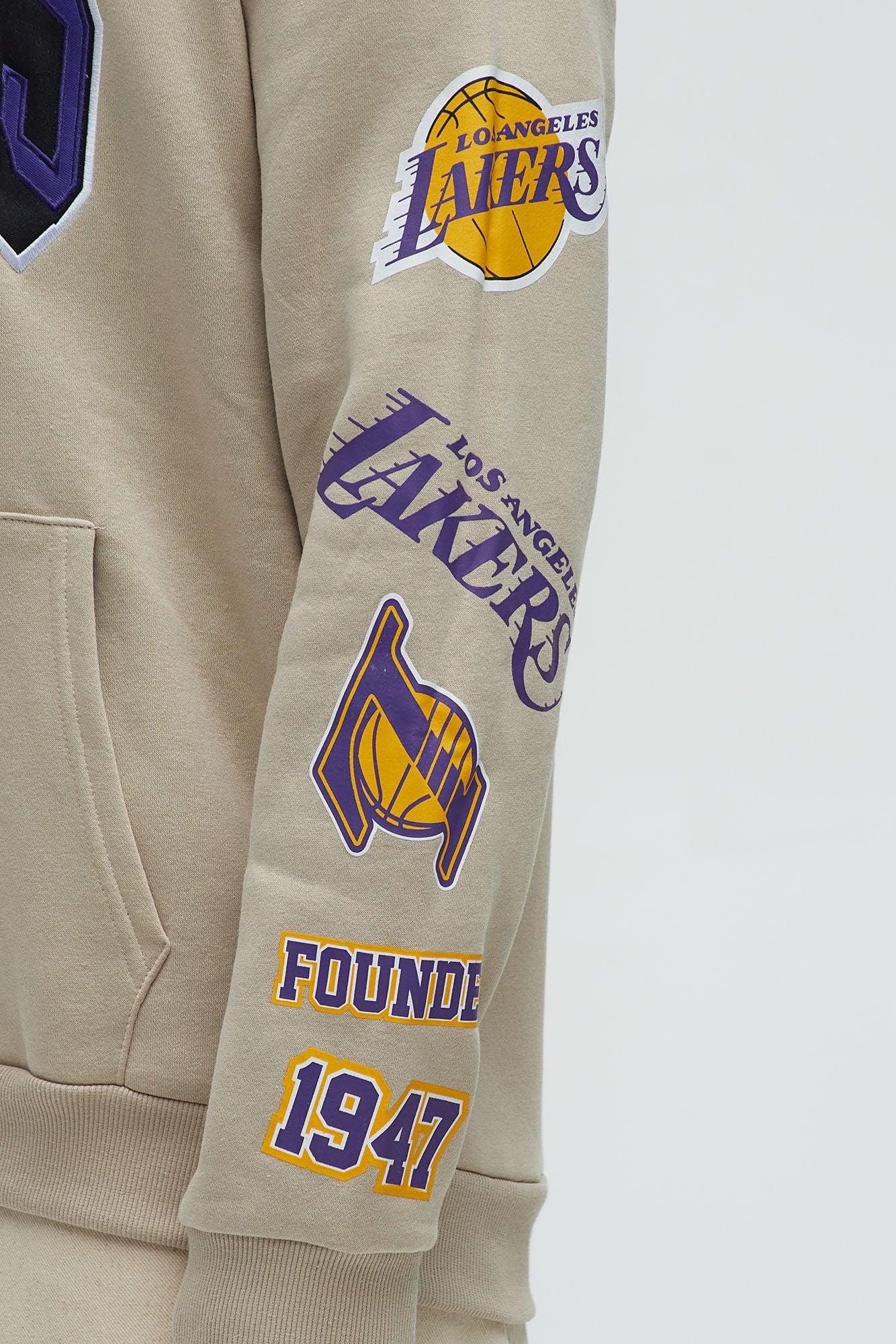 Lakers City Connect Hoodie - Sand Male Product Image