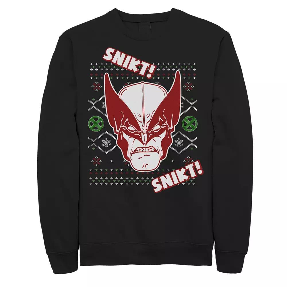 Men's Marvel X-Men Wolverine Ugly Sweatshirt,  Product Image