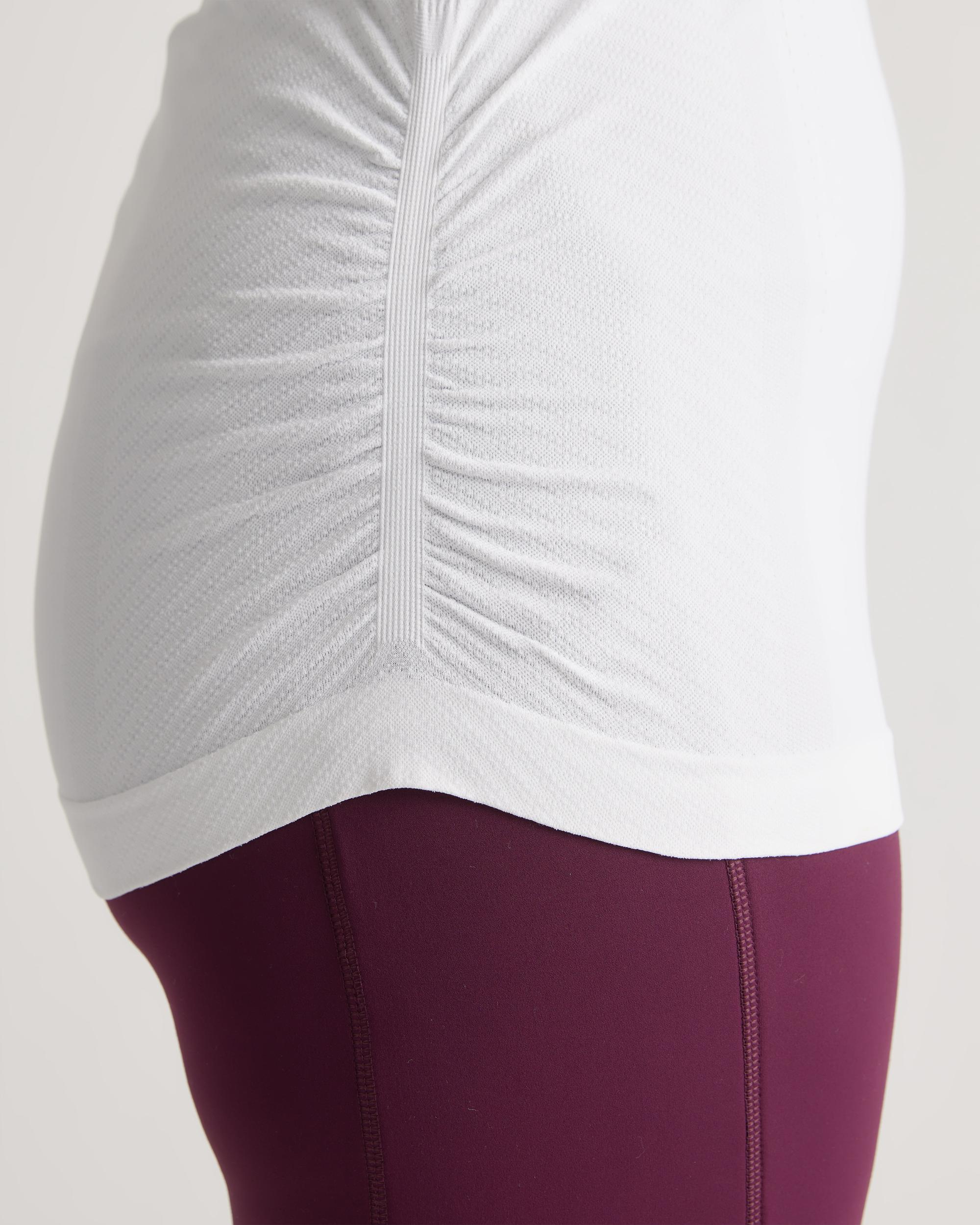 Quince | Women's Seamless Ruched Racerback Tank Top Nylon Product Image