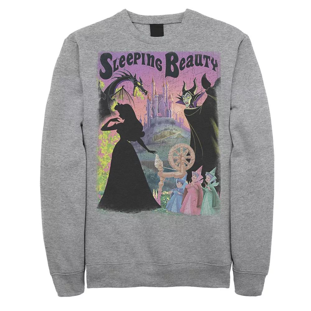 Disney's Sleeping Beauty Aurora Maleficent Men's Poster Sweatshirt,  Product Image