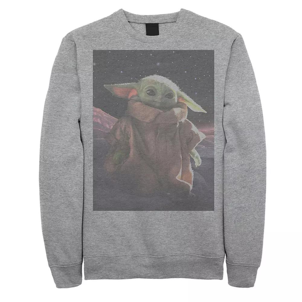 Big & Tall Star Wars The Child Space Walk Sweatshirt, Men's,  Product Image