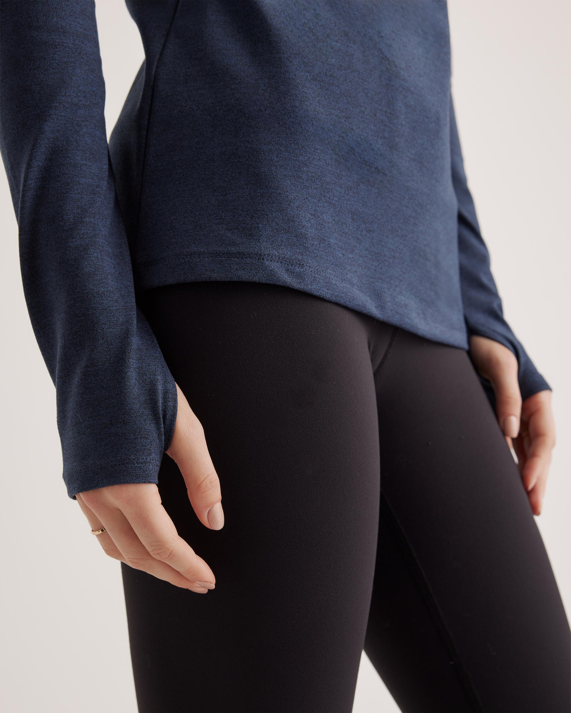 Quince | Women's Ultra-Soft Fitted Long Sleeve Top Polyester Product Image