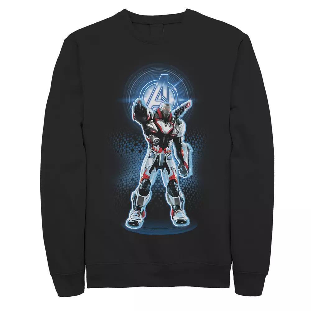 Men's Marvel Avengers Endgame Logo War Machine Quantum Suit Portrait Tee,  Product Image