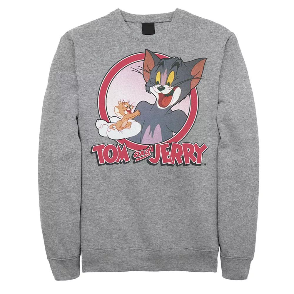 Mens Tom And Jerry Retro Style Portrait Sweatshirt, Men's,  Product Image