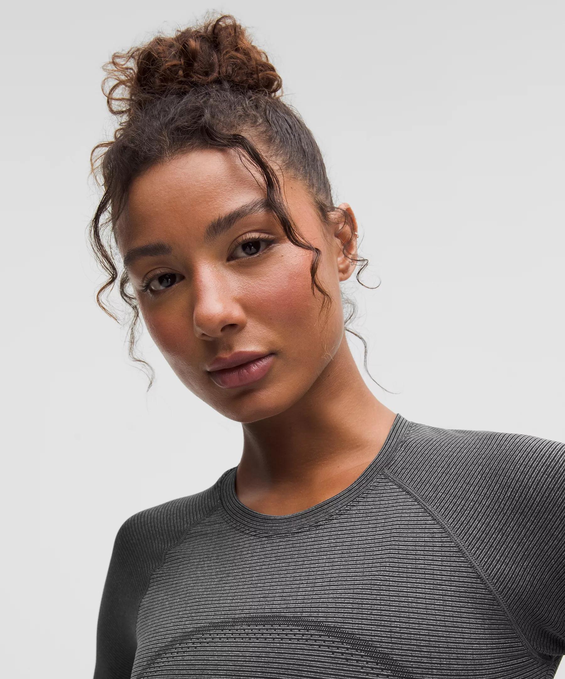 Swiftly Tech Cropped Long-Sleeve Shirt 2.0 Product Image