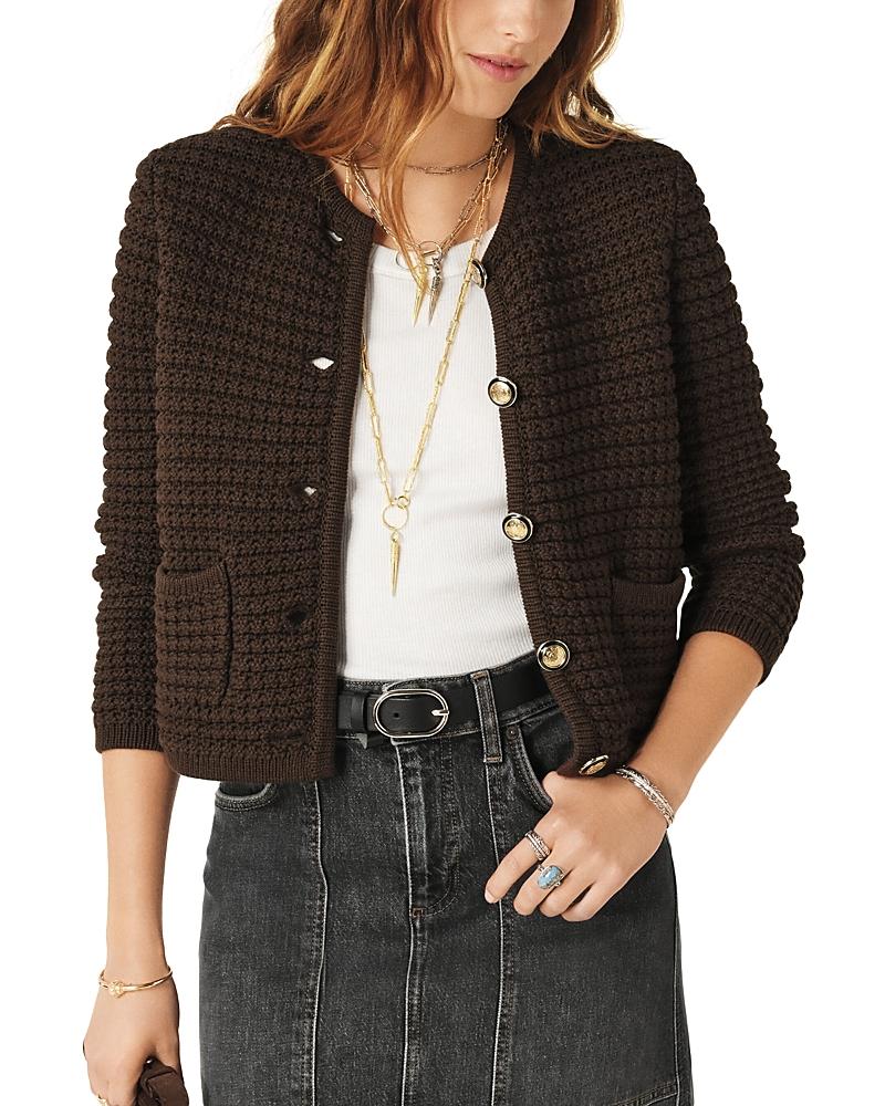 Womens Gaspard Cotton-Blend Knit Cardigan Product Image