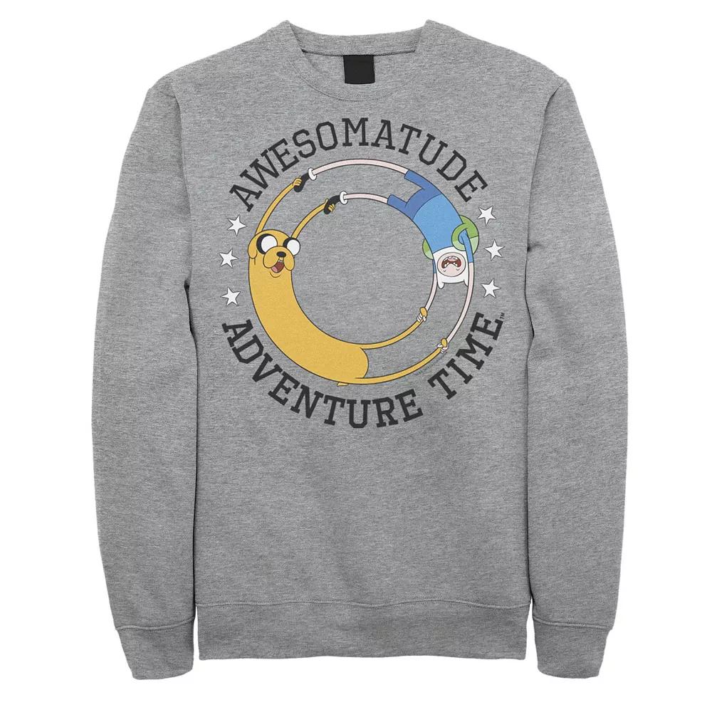 Men's Cartoon Network Adventure Time Jake The Dog Land Of Ooo Sweatshirt,  Product Image