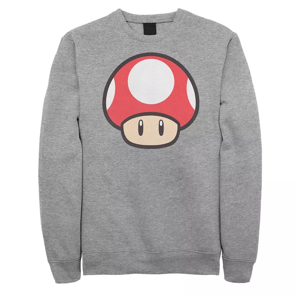 Men's Nintendo Mushroom Power Up Sweatshirt,  Product Image