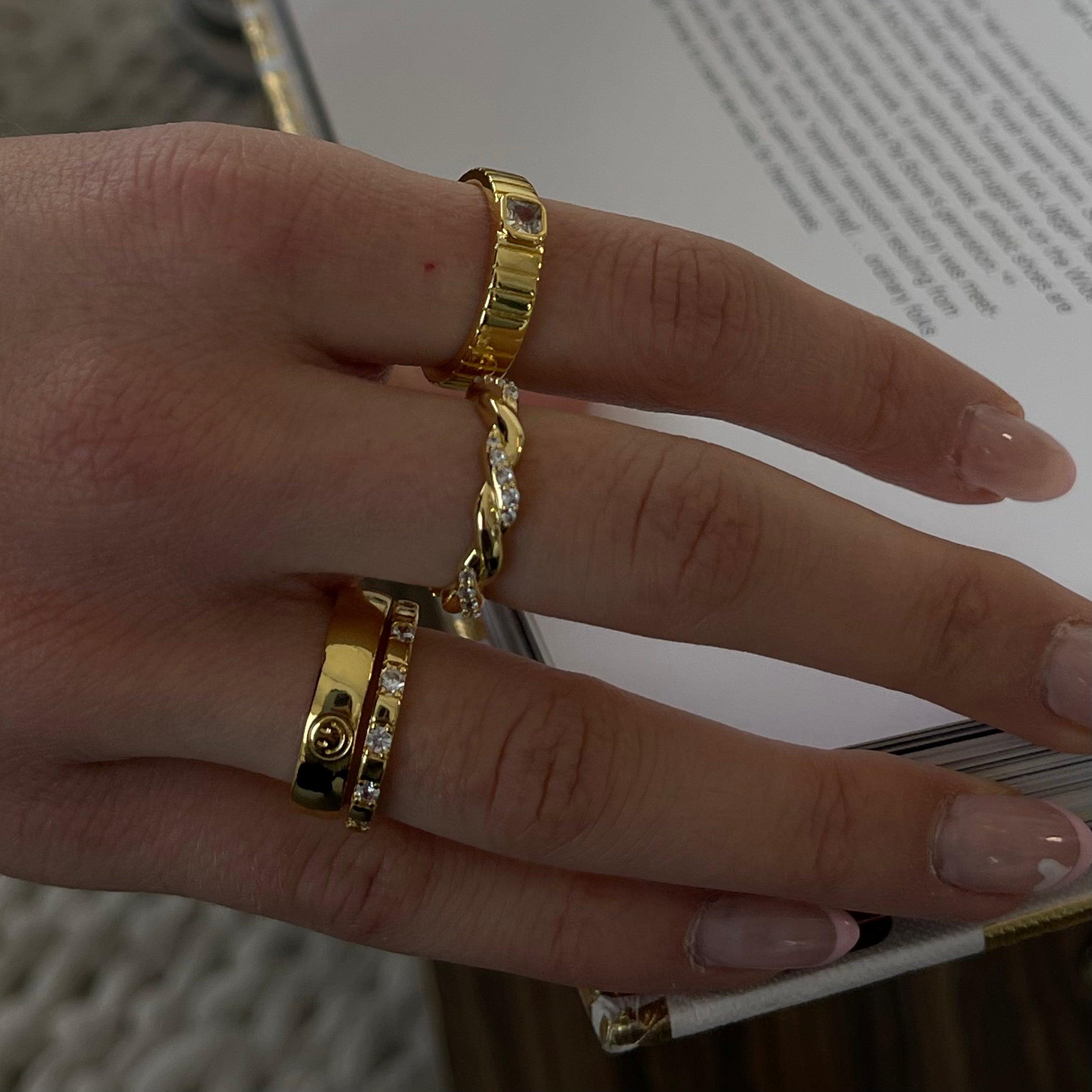 Twisted Love Ring Product Image