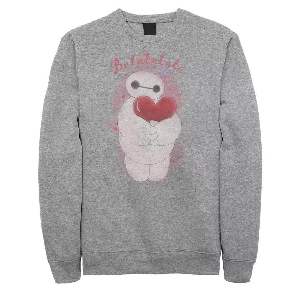 Disney's Big Hero 6 Baymax Men's Heart Portrait Sweatshirt,  Product Image