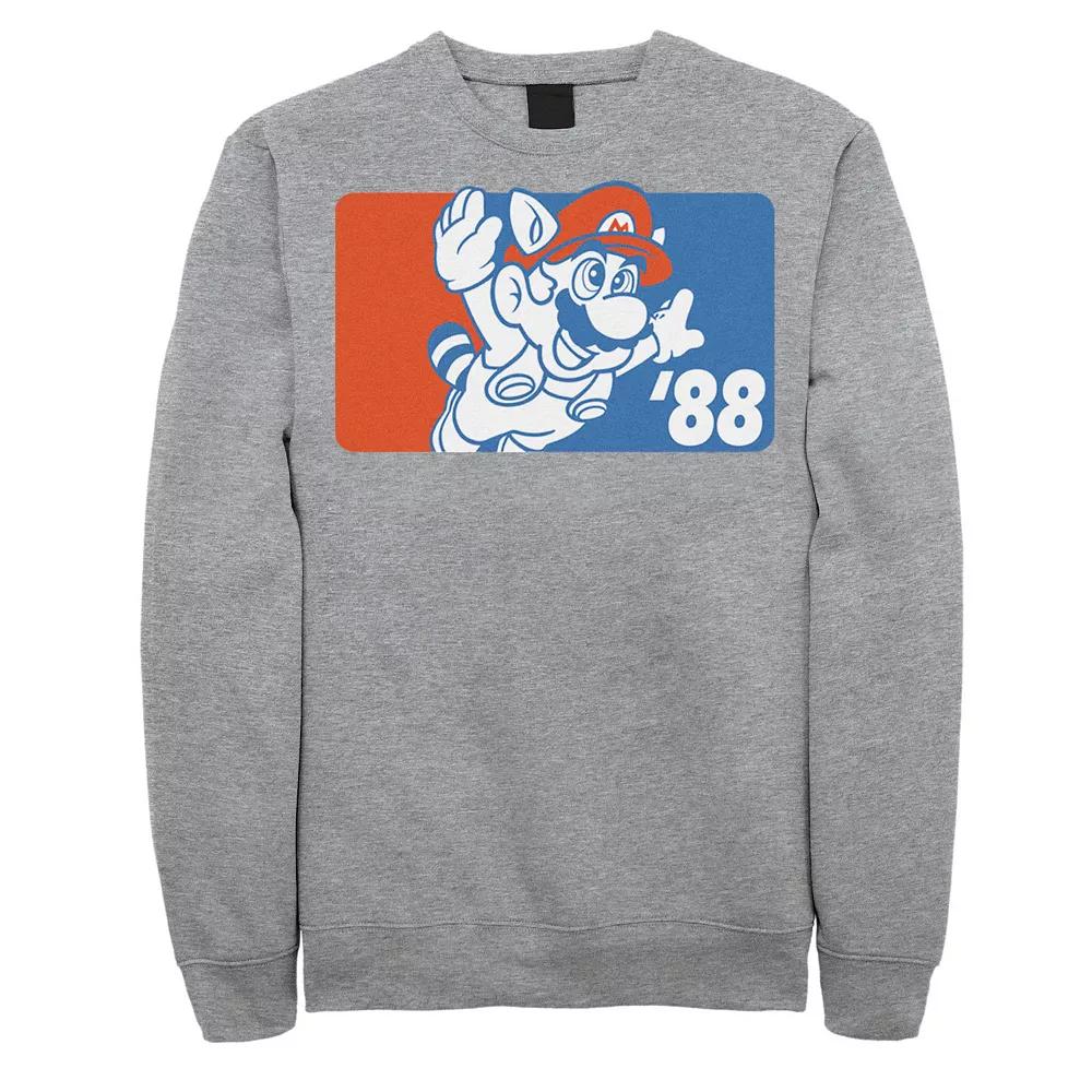 Big & Tall Super Mario Fly Guy 88 Graphic Fleece Pullover, Men's,  Product Image