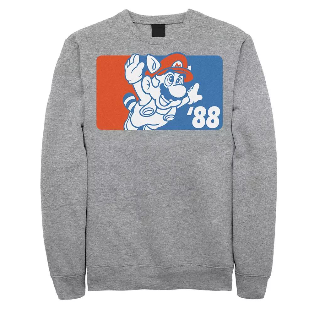 Big & Tall Super Mario Fly Guy 88 Graphic Fleece Pullover, Men's,  Product Image
