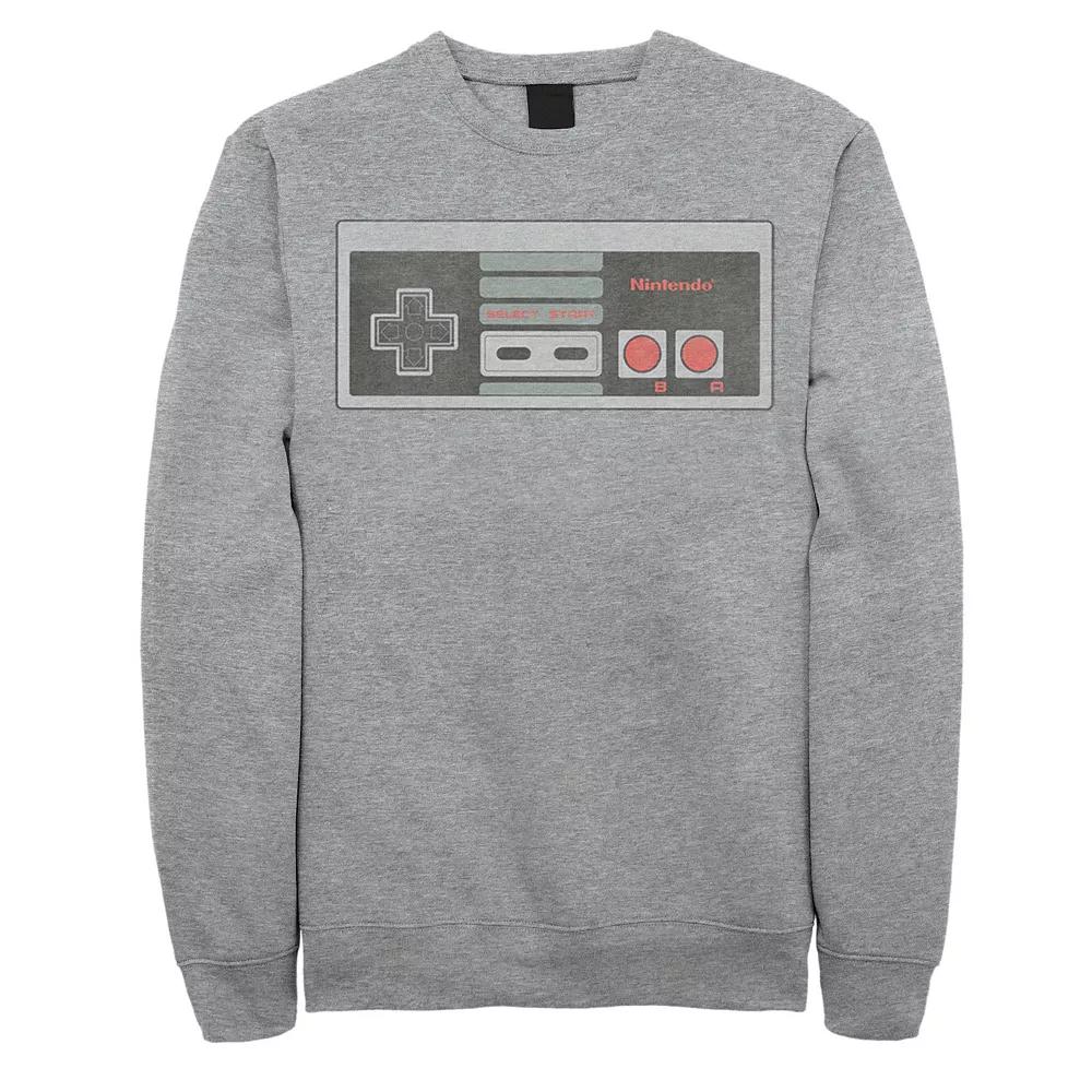 Men's Nintendo Retro NES Controller Sweatshirt, Size: XL, Kelly Product Image