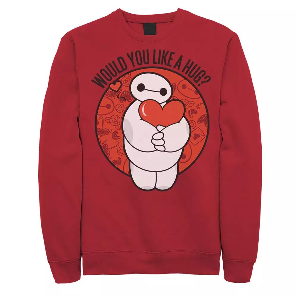 Disney's Big Hero 6 Baymax Men's Hug Valentine's Sweatshirt,  Product Image
