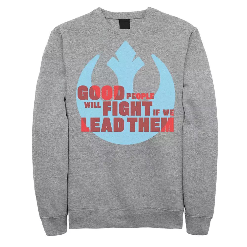 Men's Star Wars: The Rise Of Skywalker Good People Fight Rebel Sweatshirt,  Product Image