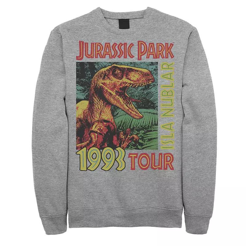 Men's Jurassic Park Isla Nublar 1993 Tour Poster Sweatshirt,  Product Image