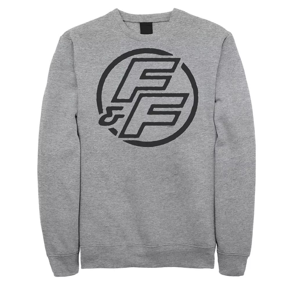 Big & Tall Fast & Furious Bold Line Hollow Logo Fleece Sweatshirt, Men's,  Product Image