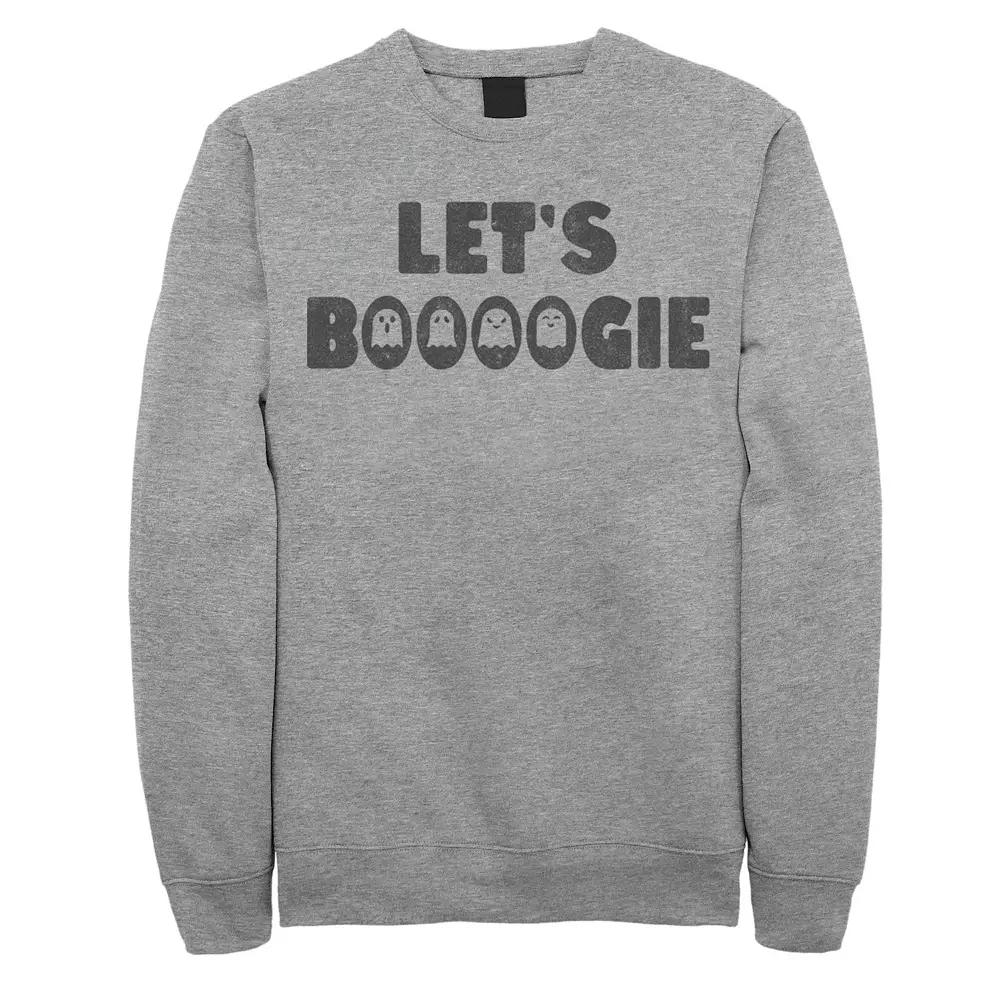 Men's Boogie Text Sweatshirt,  Product Image