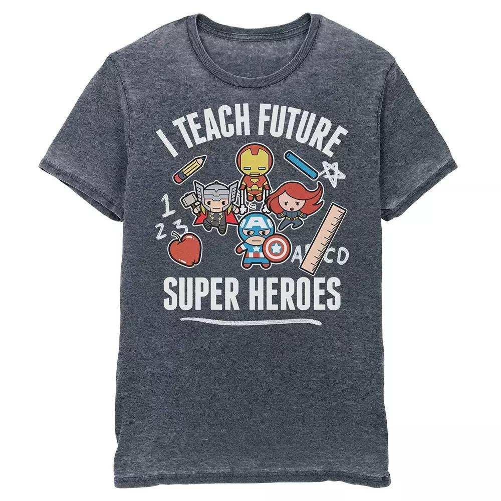 Men's Marvel Avengers Classic 'I Teach Super Heroes' Tee,  Product Image