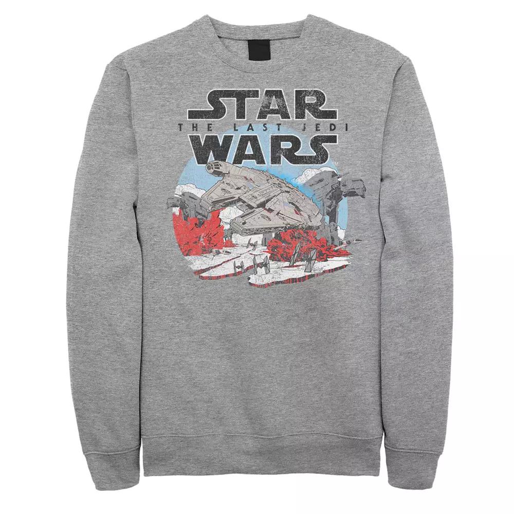 Men's Star Wars The Last Jedi Battle Scene Poster Tee,  Product Image