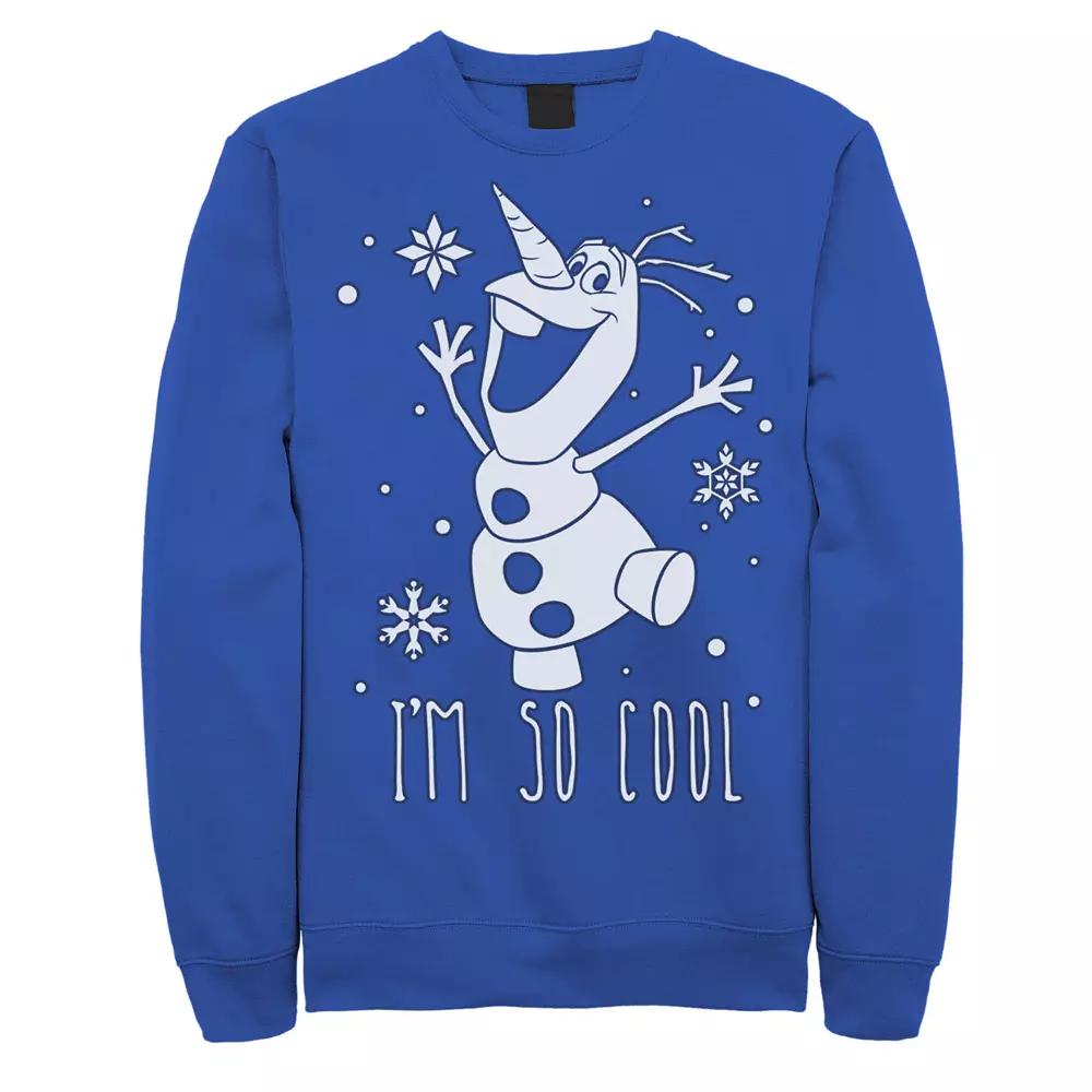 Disney's Frozen Olaf Men's I'm So Cool Dancing Sweatshirt,  Product Image