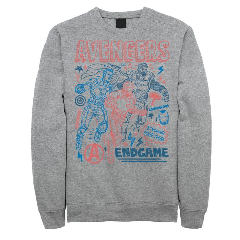 Men's Marvel Avengers Endgame Mightiest Sweatshirt,  Product Image