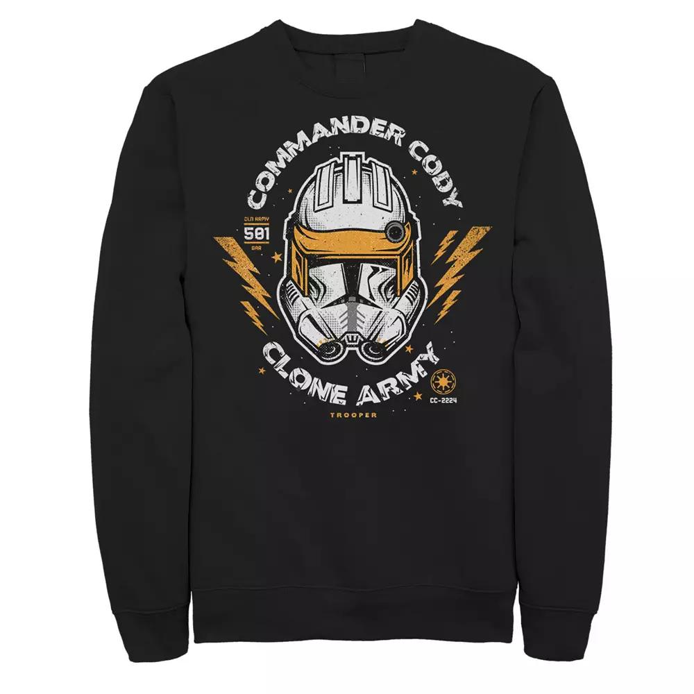 Men's Star Wars Commander Cody Clone Army Head Shot Sweatshirt,  Product Image