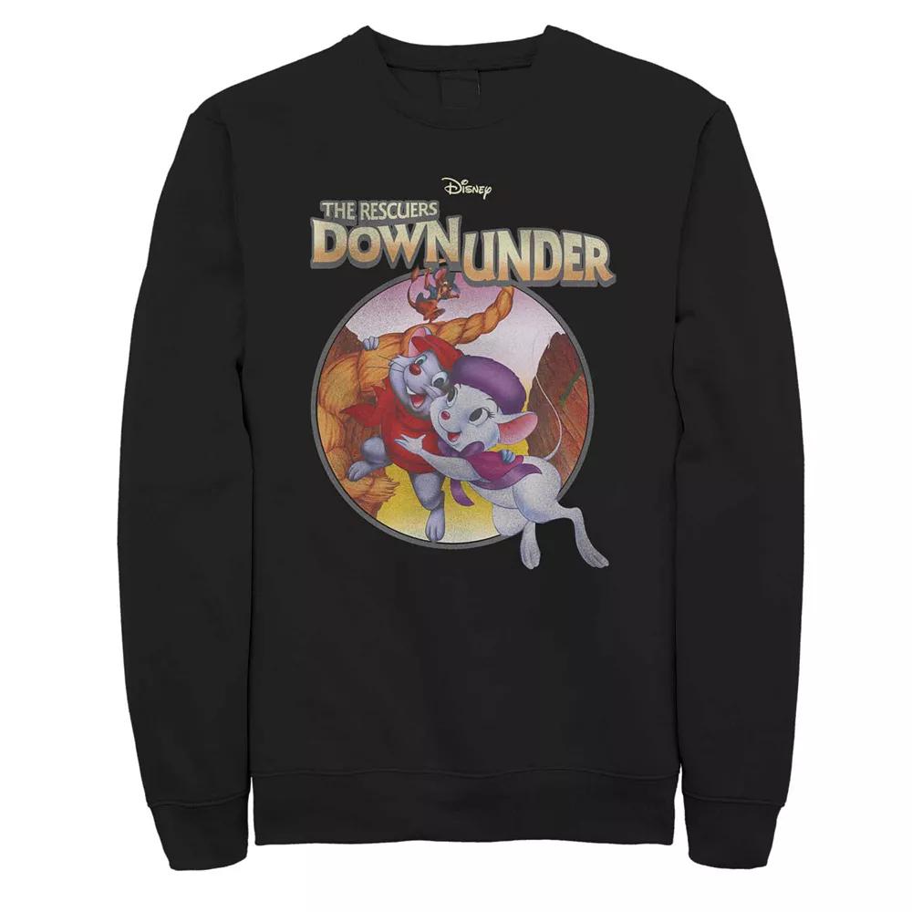 Disney's Rescuers Down Under Rescued Classic Poster Men's Fleece,  Product Image