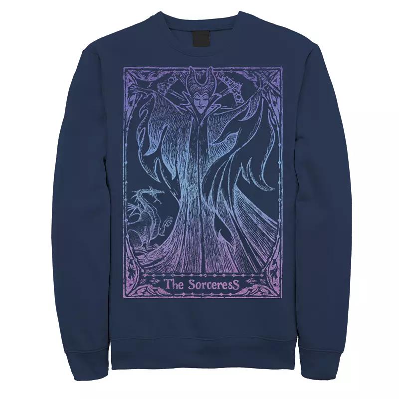 Disney's Sleeping Beauty Maleficent Men's Tarot Poster Sweatshirt,  Product Image