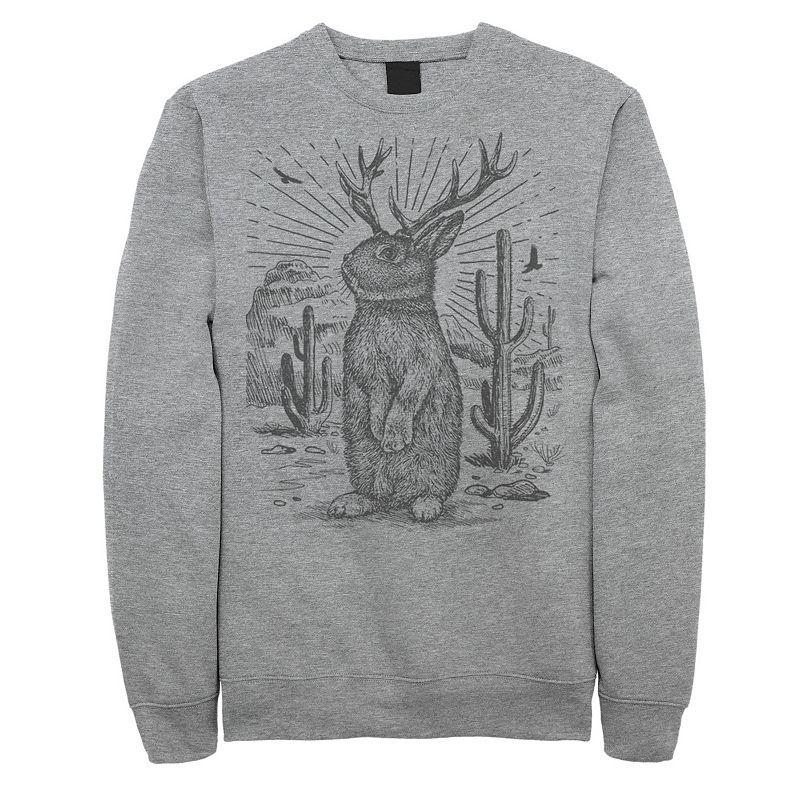 Men's Legend Of The Jackalope Fleece Crewneck Sweatshirt,  Product Image