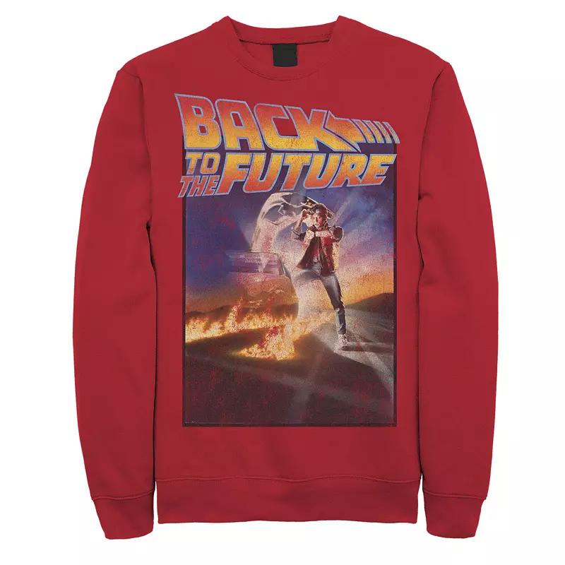 Men's Back To The Future Classic Poster Sweatshirt,  Product Image