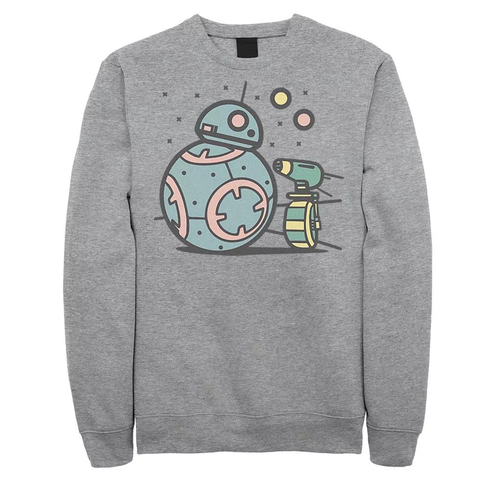 Men's Star Wars The Rise of Skywalker Droid Cuties Fleece Graphic Top,  Product Image