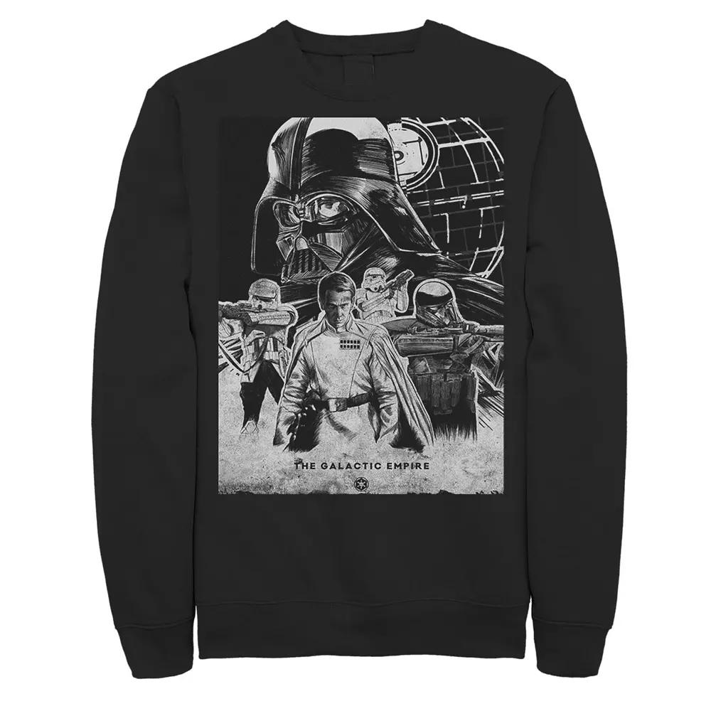 Men's Star Wars Rogue One Empire Military Poster Sweatshirt,  Product Image