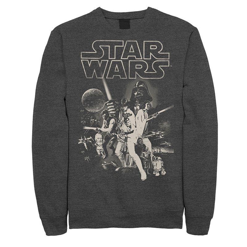 Men's Star Wars Classic Poster Sweatshirt,  Product Image