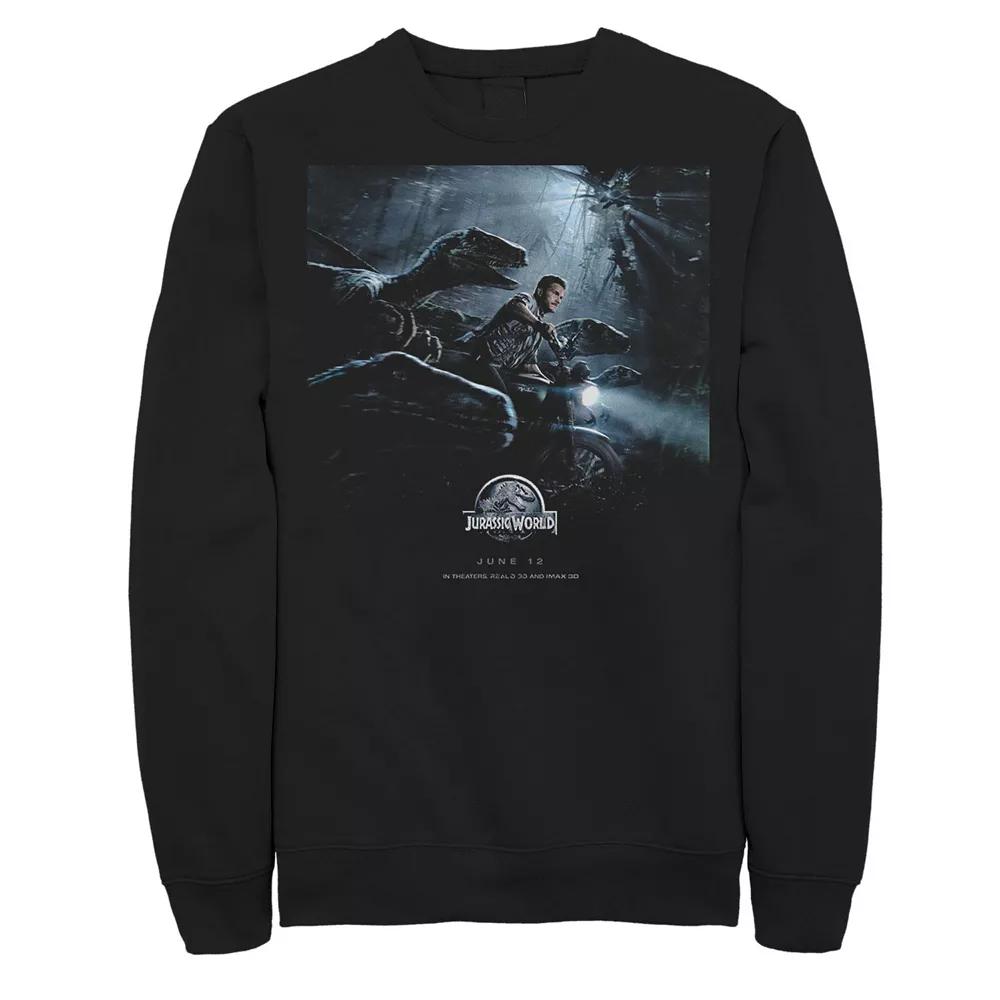 Men's Jurassic World Owen Raptors Poster Sweatshirt,  Product Image