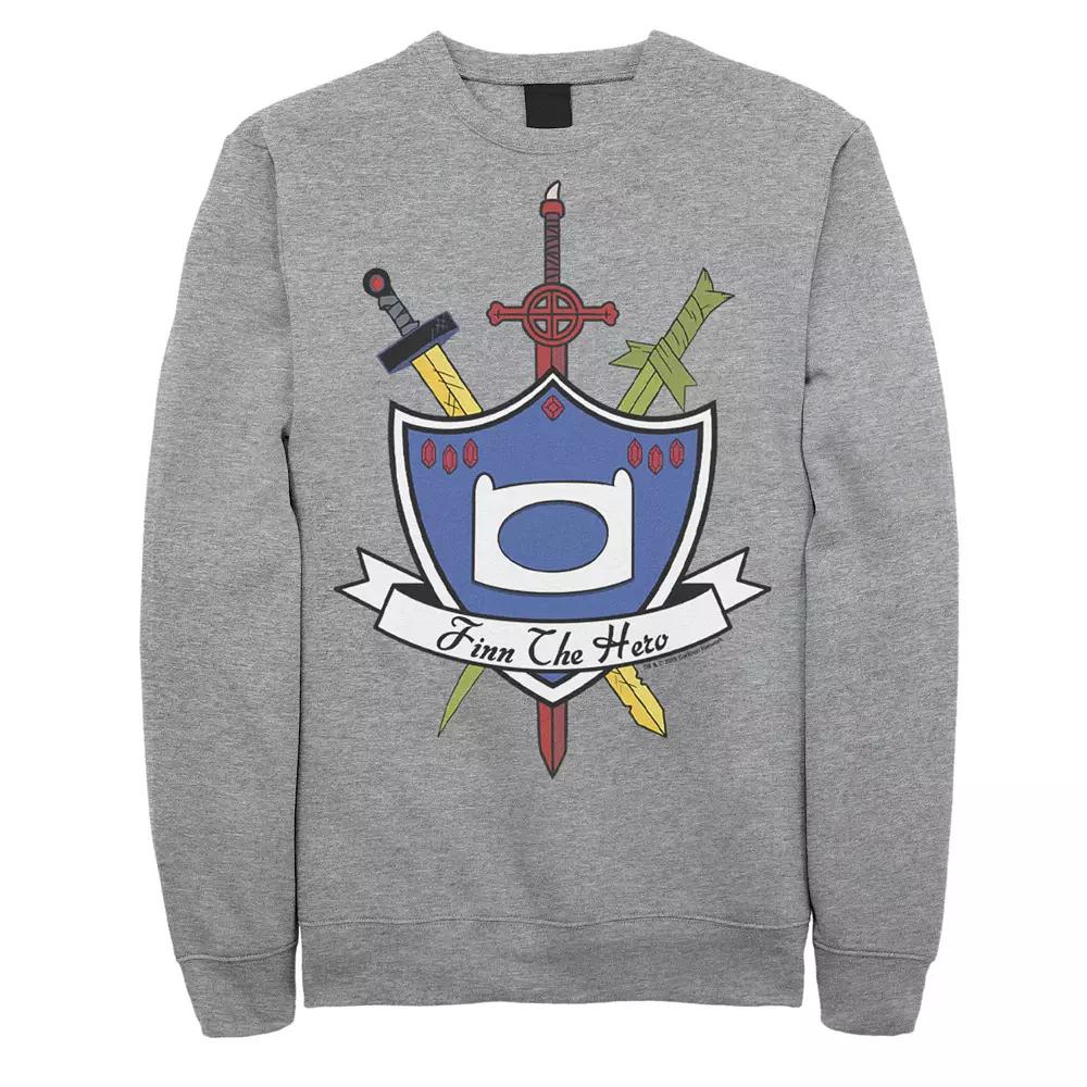 Men's Cartoon Network Adventure Time Finn The Hero Sweatshirt,  Product Image