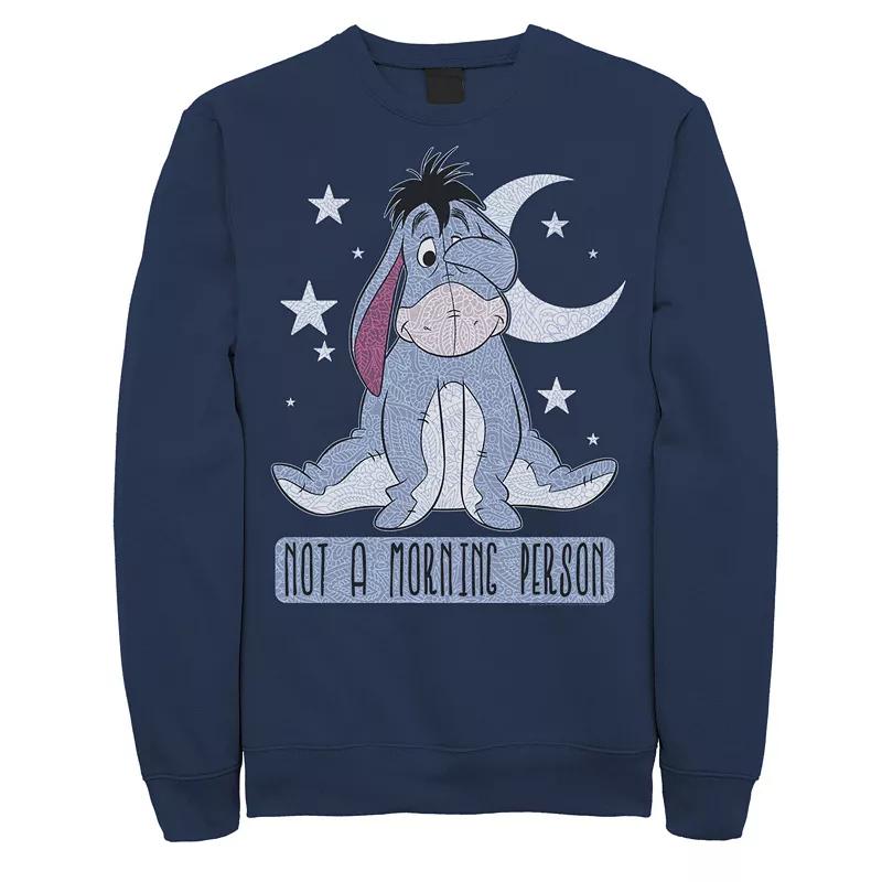 Disney's Winnie The Pooh Eeyore Men's Not A Morning Person Sweatshirt,  Product Image
