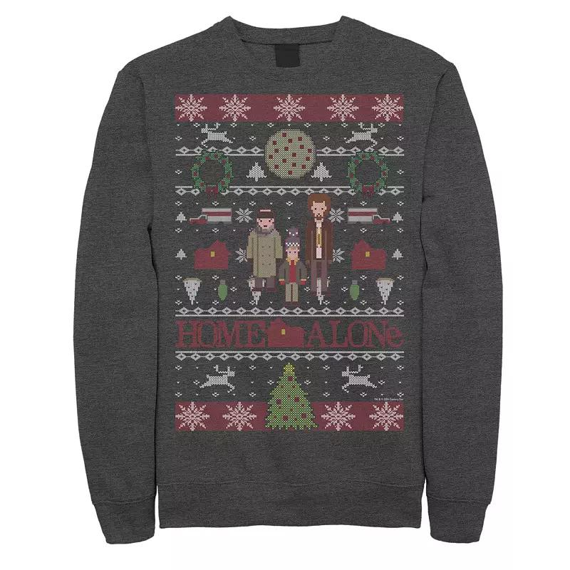 Men's Home Alone Christmas The Wet Bandits Ugly Sweater Graphic Fleece,  Product Image