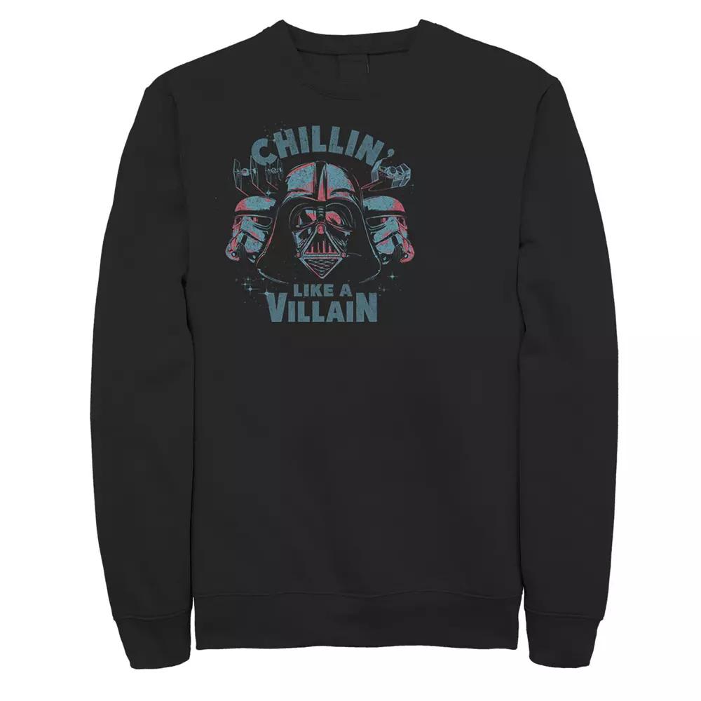 Men's Star Wars Darth Vader Chillin' Like A Villain Sweatshirt,  Product Image
